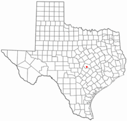 Location of Brushy Creek, Texas