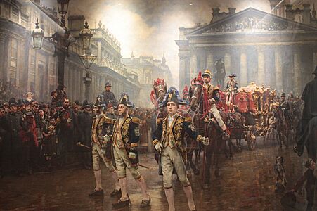 The Ninth of November 1888 by William Logsdail, Guildhall Gallery, London