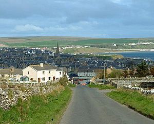 Thurso from the hill at Mountpleasant - geograph.org.uk - 8869