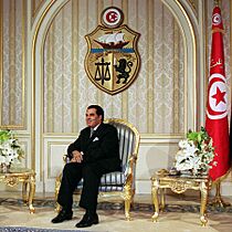 Tunisie President Ben Ali