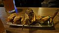 Typical North Korean snack (안주) at the Rakwon Paradise Microbrewery (11416187434)