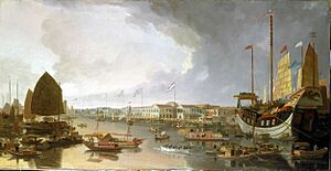 View of Canton factories 2