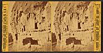 View of Cochiti cliff dwellings, by Brown, William Henry, 1928-.jpg