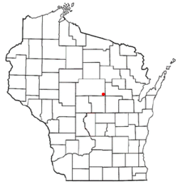 Location of Franzen, Wisconsin