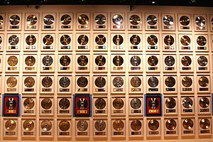 Wall of Gold & Platinum Sales (Country Music Hall of Fame And Museum)