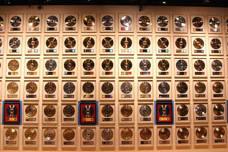 Wall of Gold & Platinum Sales (Country Music Hall of Fame And Museum)