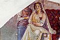 Wall painting - Phaidra and her nurse - Pompeii - London BM GR 1856-0625-5 - 02