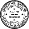Official seal of Williamstown, Massachusetts