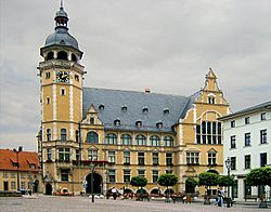 2004 Rathaus in Köthen Sicherlich