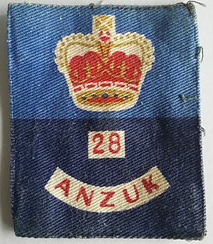 28 ANZUK Brigade Patch
