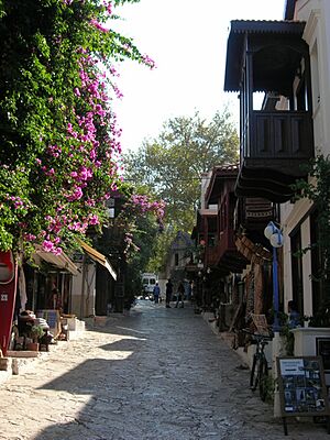 A street in Kaş