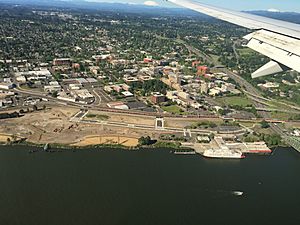 Aerial view of Vancouver, WA