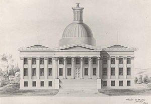 Alabama Capitol original plan