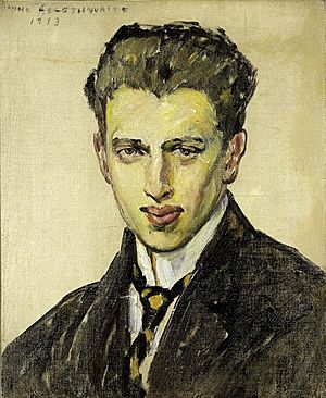 Anne Goldthwaite, Portrait of a Young Man, 1913