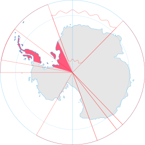 Location in Antarctica