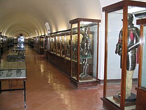 Armadures al museu militar del Castell de Montjuïc (2004)