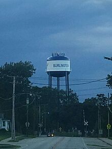 Water Tower in Burlington