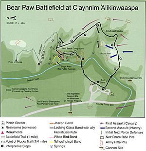 Bear paw battlefield1-NPS map