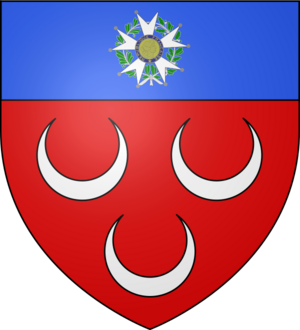 Blason ville fr Châteaudun (Eure-et-Loir)
