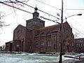 Blessed Trinity Roman Catholic Church Buffalo NY East Side View Dec 09