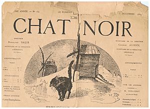 CHAT NOIR journal, number 152, 6 Decembre 1884