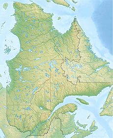 Lake Tasiujaq is located in Quebec