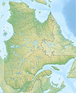 Caniapiscau Reservoir is located in Quebec