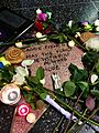 Carrie Fisher memorial star