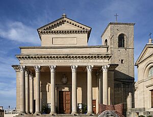 Cathedral San Marino - Exterior