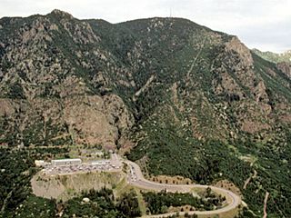 Cheyenne Mountain Aerial