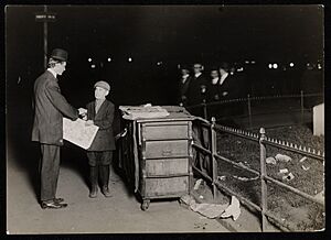 Child Labor in United States 1910 working night shift