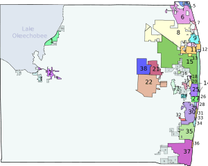 Cities of Palm Beach County