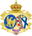 Coat of Arms of Empress Eugenie of the French (Order of Queen Maria Luisa)