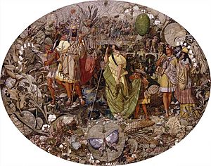 Contradiction Oberon and Titania 1854-8 Richard Dadd