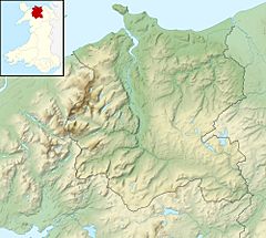 Afon Merddwr is located in Conwy