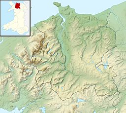 Llyn Goddionduon is located in Conwy