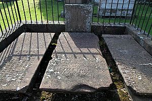 Covenanters gravestones at Glencairn Churchyard, Dumfriesshire