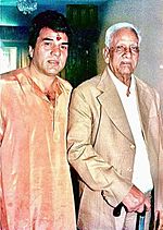 Dharmendra with father