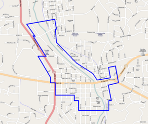Dundee District Map