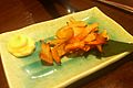 Eihire - stingray meat - Japanese pub food - September 2014