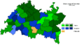 Ethnic map of Tatarstan (2010)