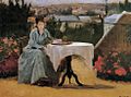 Eva Gonzalès - Afternoon Tea or On the Terrace