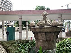 Gatepost stone royal naval hospital hong kong