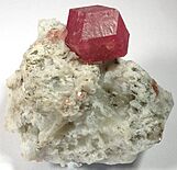 Red-pink crystals