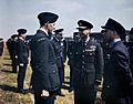 HM King George VI visits No 617 Sqn RAF