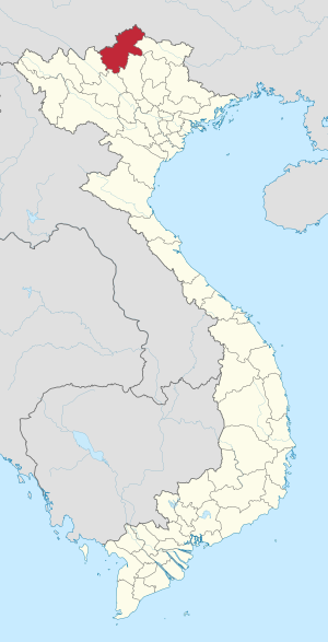 Location of Hà Giang within Vietnam