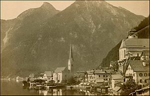 Hallstatt 1899. pogled sa sjevera