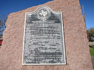 Hungerford TX Railroad Marker