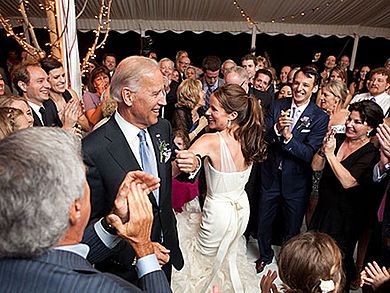Joe Biden dances the hora with his daughter