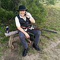 John Perry Barlow dove hunting near Corpus Christi, Texas